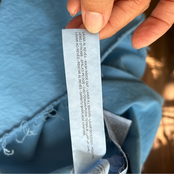 Zara size S Shacket blue color twill denim 100 %cottom - Picture 8 of 10